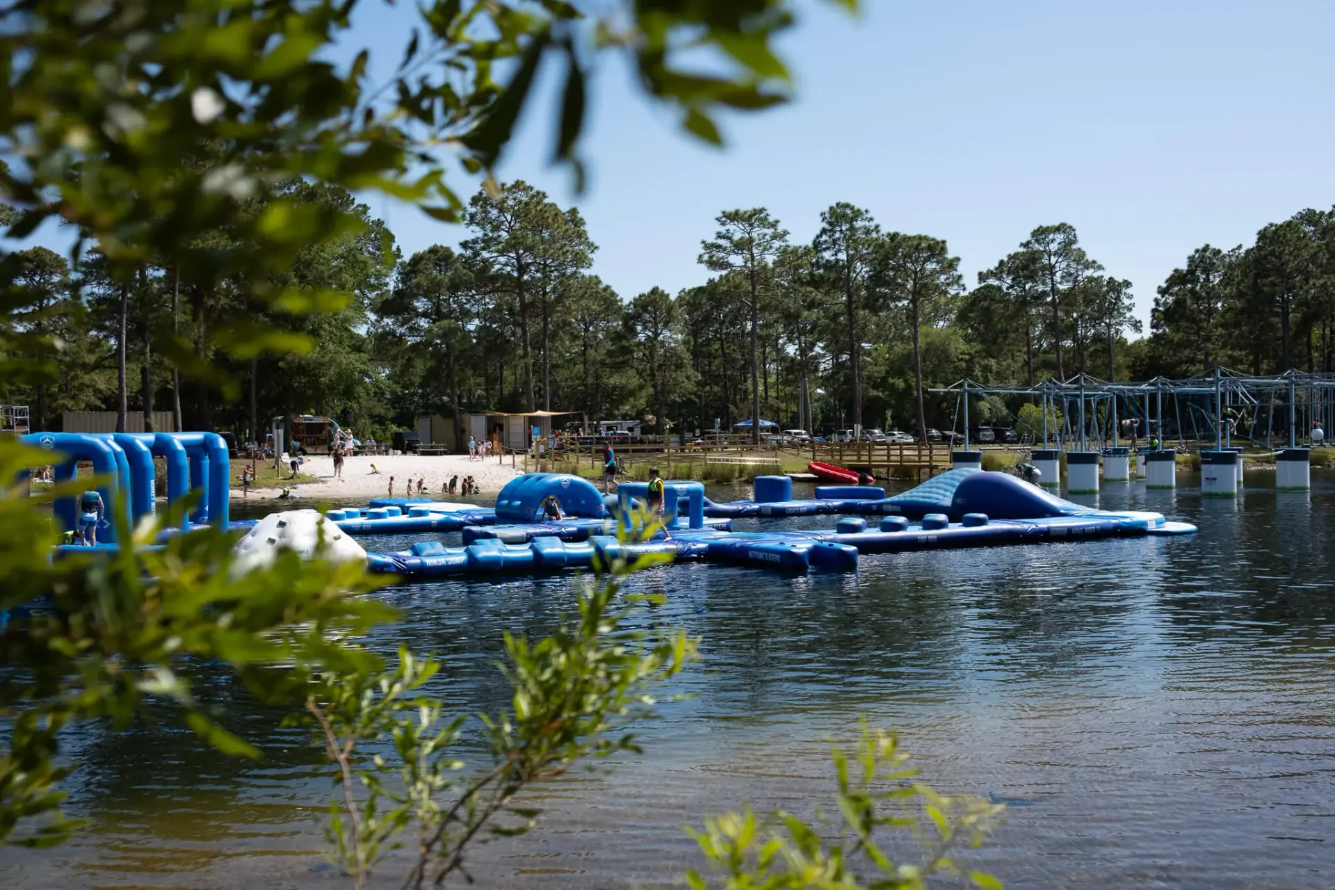 Aerial view of Charleston Aqua Park